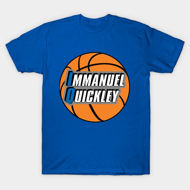 Immanuel Quickley New York Knicks T-Shirt by IronLung Designs